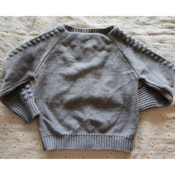 Jamie Kay 3T Gray Laurel Knit Sweater Unisex Fall Winter - D4 - Picture 3 of 3